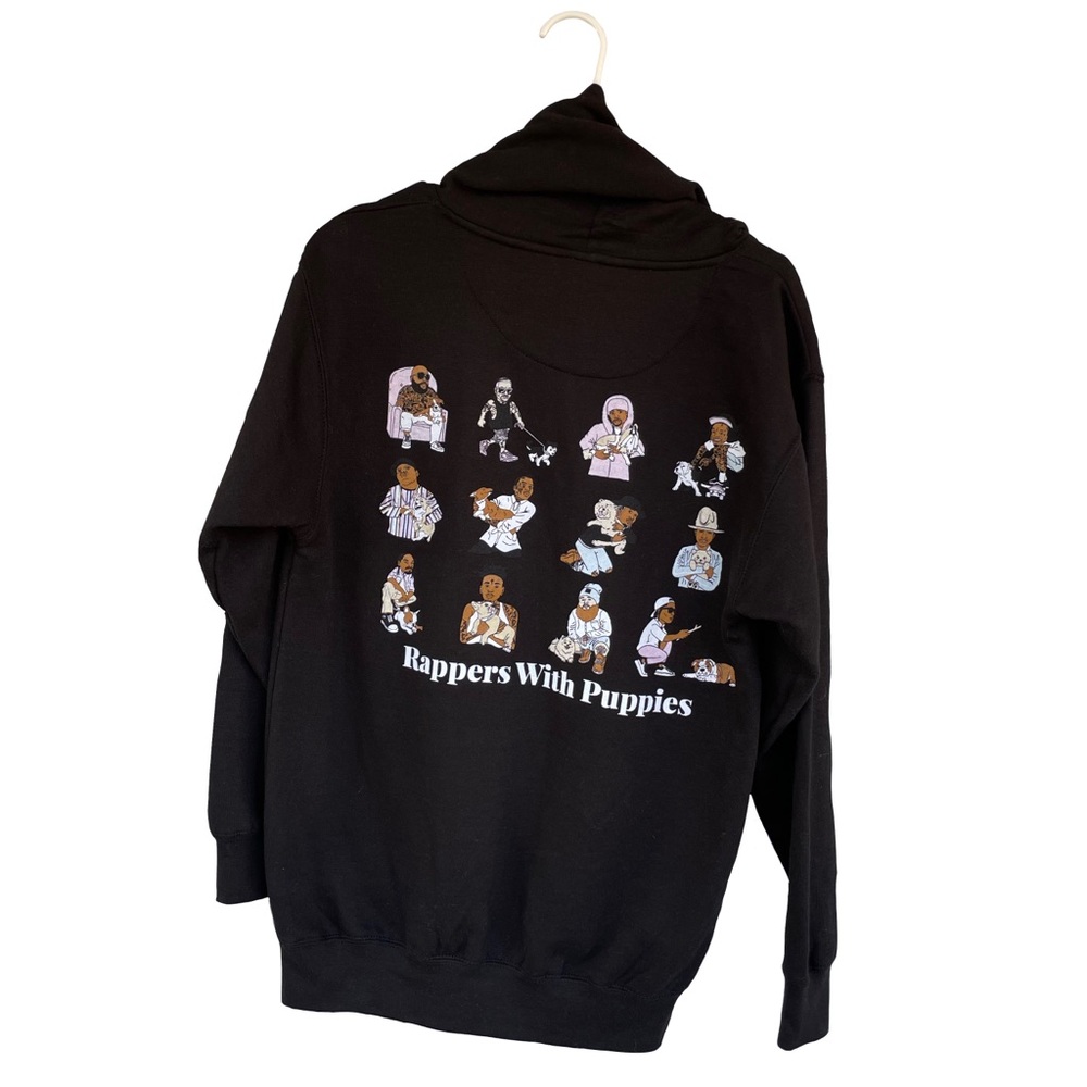 Dog Limited Rappers with Puppies Hoodie